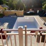 Pose de mur L / Création d&#8217;une piscine / Terrassement / Dalle sur plot / Maçonnerie / Enrobé / Macadam / Bordure granit / Escalier suspendu à Gresswiller Obernai 2