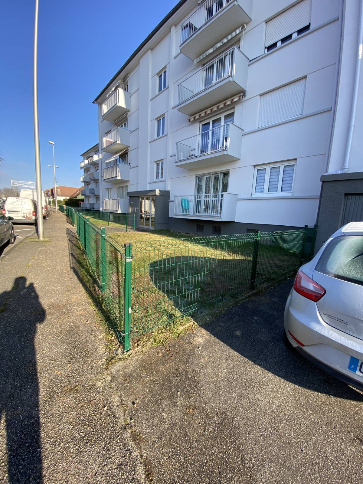 Obernai : cloture, pose de grillage rigide Erstein 0