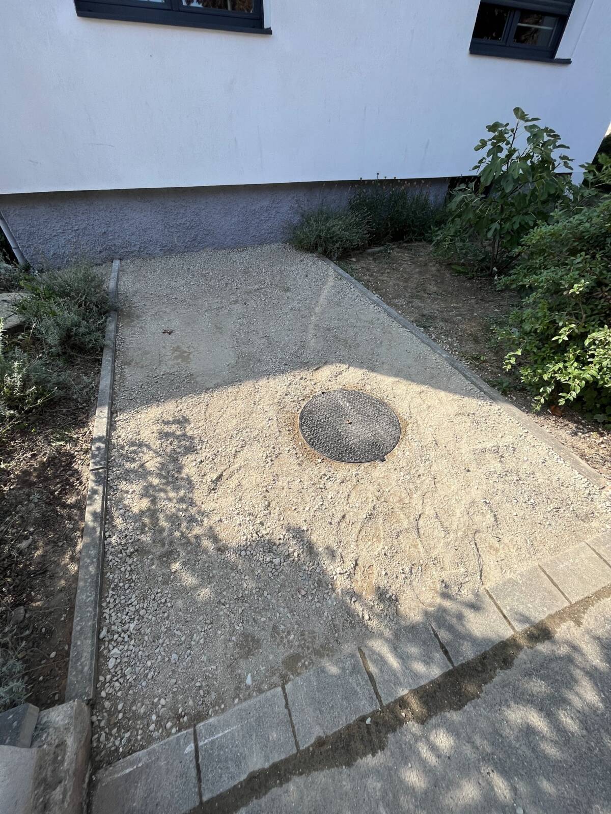 Mise en place d&#8217;un regard assainissement / terrassement / regard de branchement à Obernai Bischheim 1